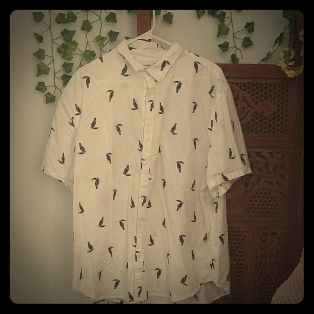 Button down toucan style